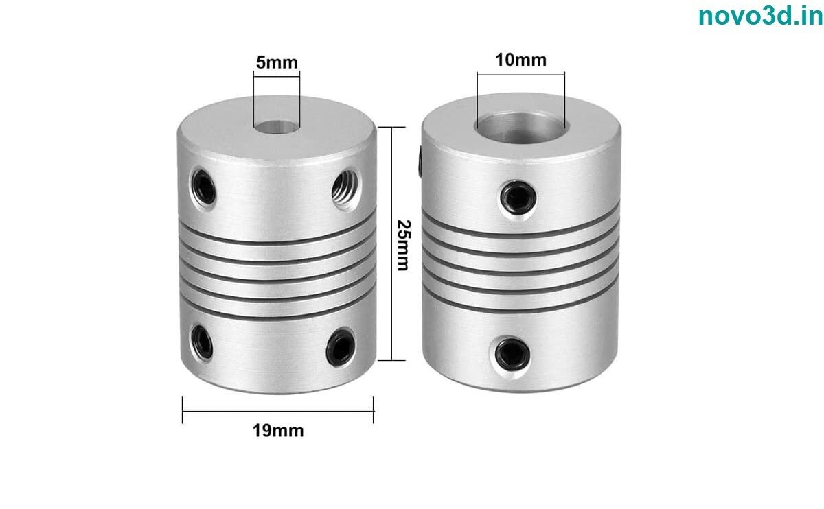 Flexible coupling 5x10mm flexible shaft coupling for motor