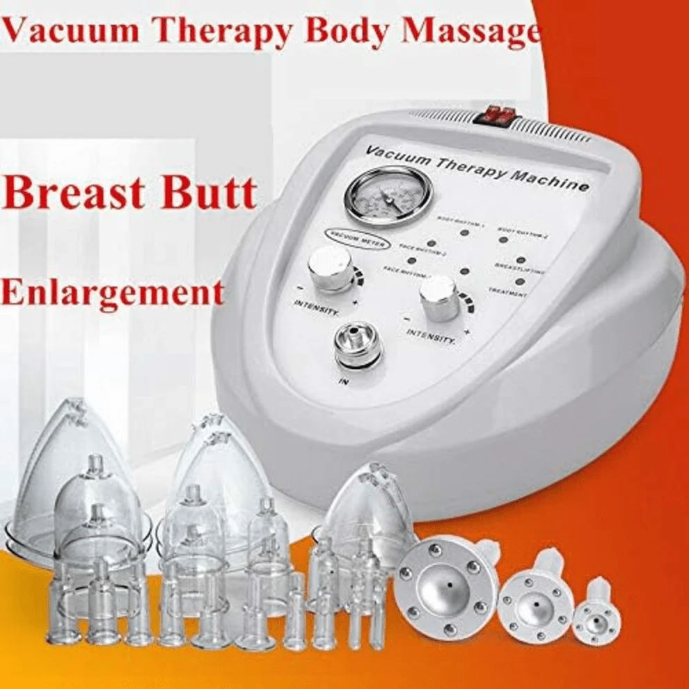 Electric Home chest Massager Vacuum Therapy Machine Skin