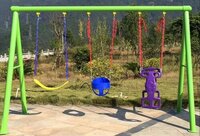 Triple Swing Set (4 Seater) - Material: Frp