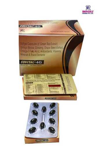 Omega Anti oxidant Vitamin Softgel Capsules