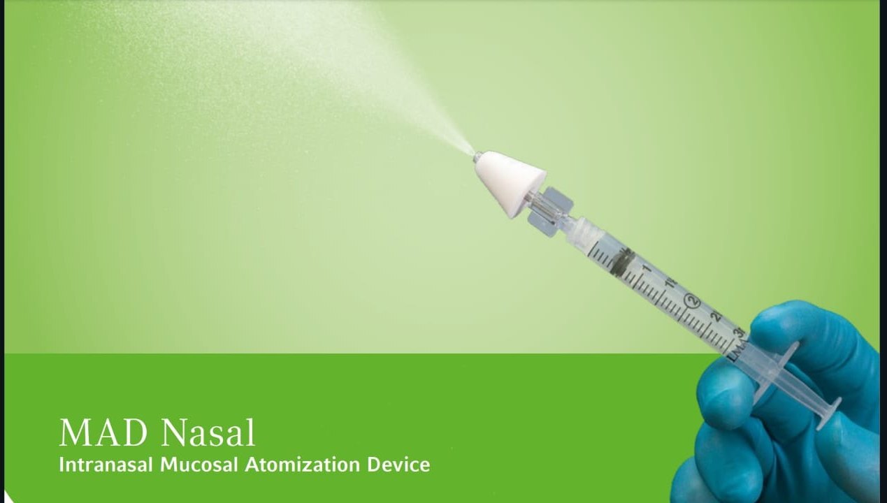 Mad nasal intranasal mucosal atomization device