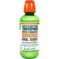 TheraBreath Dentist Recommended Fresh Breath Oral Rinse - Mild Mint Flavor, 16 Ounce (Pack of 2)