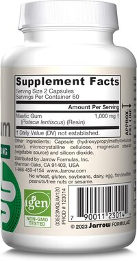 Jarrow Formulas Mastic Gum 1000 mg, Dietary Supplement 120 caps