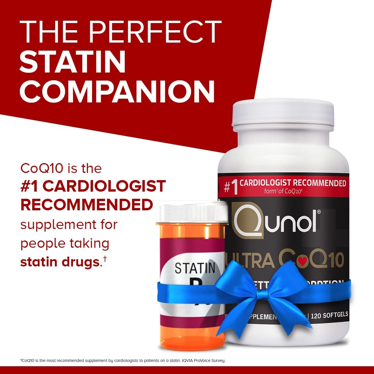 Qunol Ultra CoQ10 100mg, 3x Better Absorption 120 Count Softgels