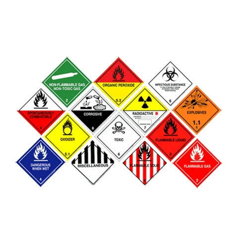 Hazardous Cargo Stickers