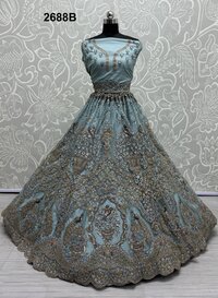 Heavy Net DESIGNER WEDDING LEHENGA