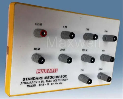 STANDARD MEG-OHM BOX SRB-4