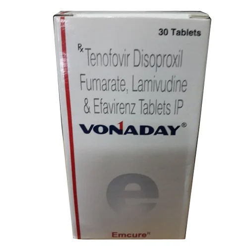 Tenofovir Disoproxil Fumarate Lamivudine And Efavirenz Tablets IP