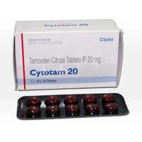 Tamoxifen Citrate - 20mg Tablets Ip | Anti-estrogen Medication For Breast Cancer, Prevents Recurrence, 10x10 Tablet Packaging, Store In Cool And Dry Place