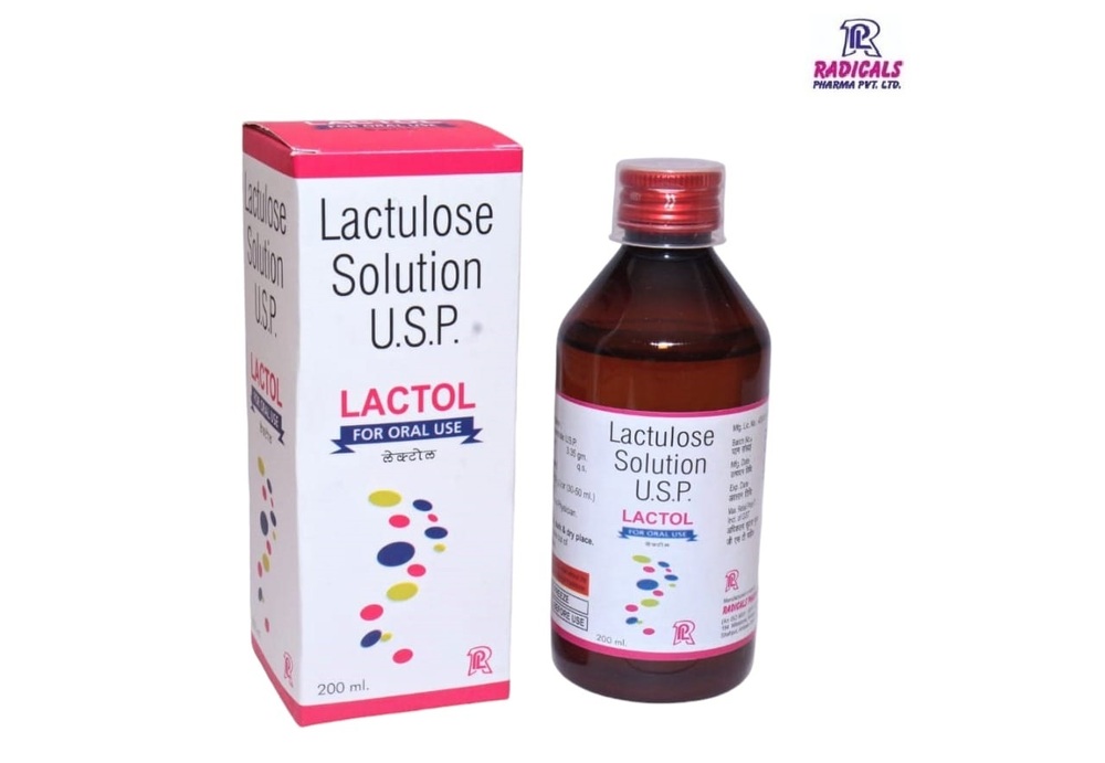 Lactulose Syrup - Liquid Form, 200 ml Packaging | Dosage as Per Doctor Prescription, Store in Dry Place, General Medicine