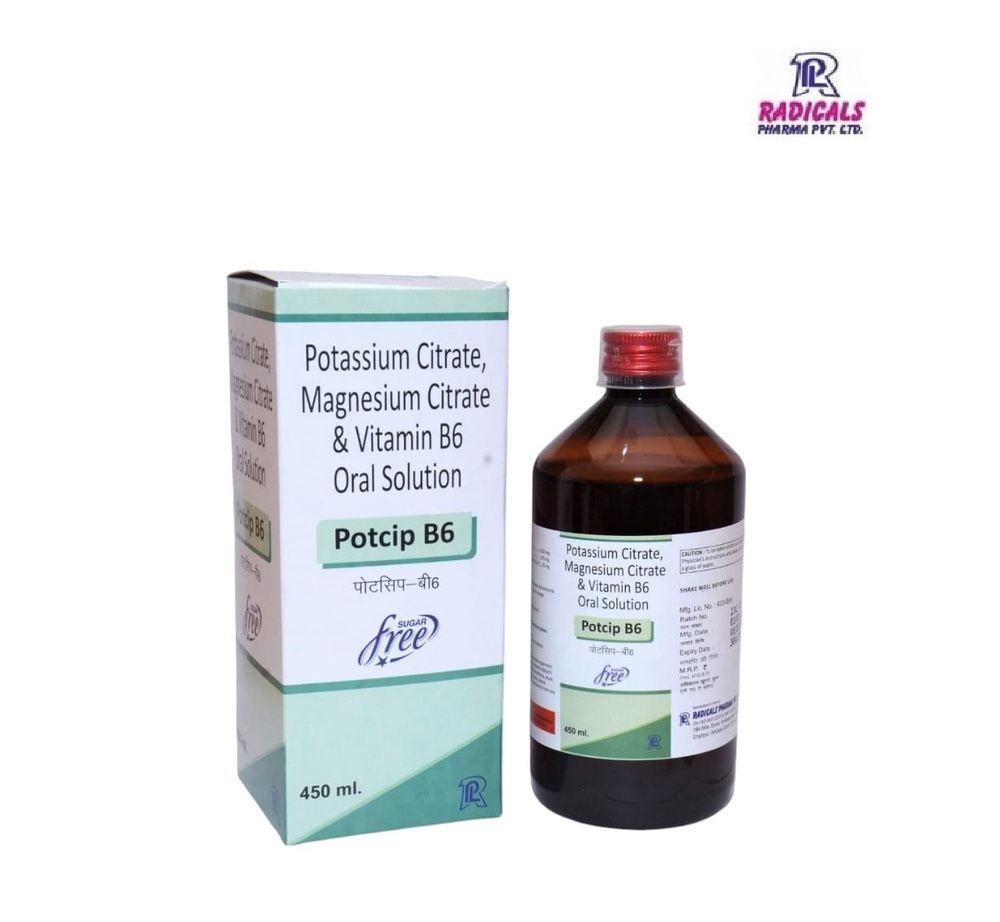 Potassium Magnesium Vitamin B6 Solution - Drug Type: General Medicines