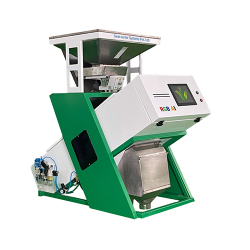 1 Chute Type 64 Channels RGB AI Color Multigrain Sorting Machine