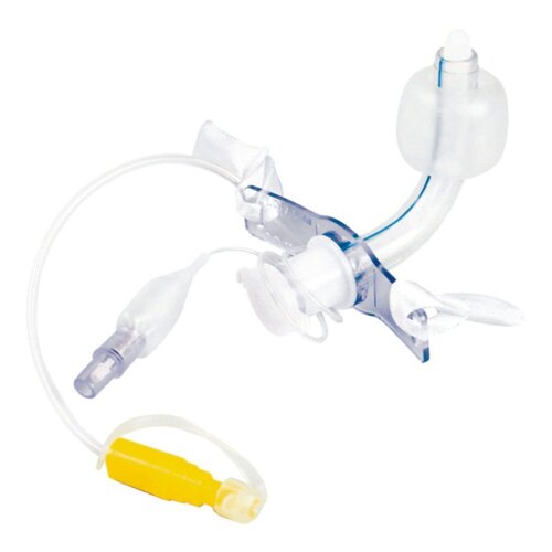 adjustable cuffed tracheostomy with suction