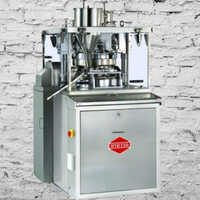 Single Rotary Tablet Machine - Stainless Steel, Silver Color | Automatic Control Mode, 1 Year Warranty
