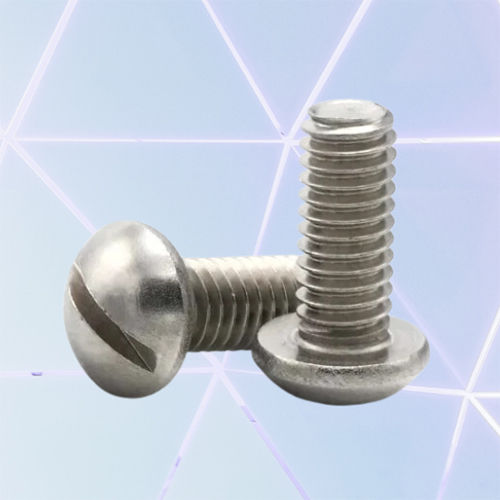 Round Head Machine Screw - Color: Golden