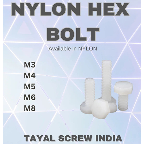 Nylon Hex Bolt