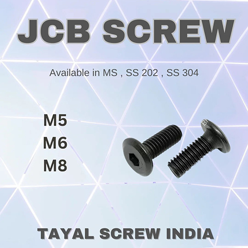Jcb Screw - Finish: Coated