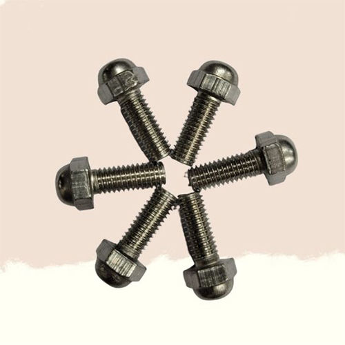 Dome Bolt - Color: Silver