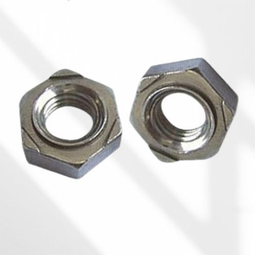 Hex Weld Nut - Color: Silver