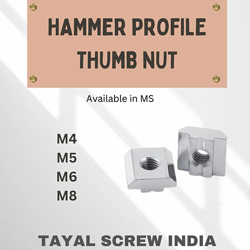 Hammer Profile Thumb Nut