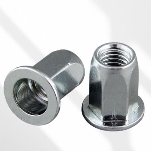 Full Hex Insert Nut - Color: Silver