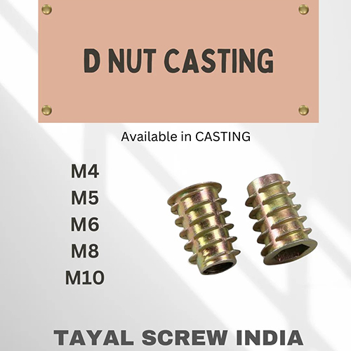 D Nut Casting