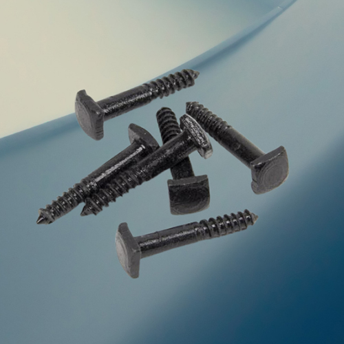 Hex Wood Screw Sq - Color: Black