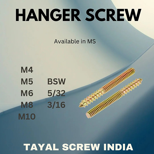 Hanger Screw - Color: Golden