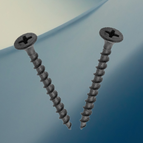 Drywall Screw Coarse Thread - Color: Gray