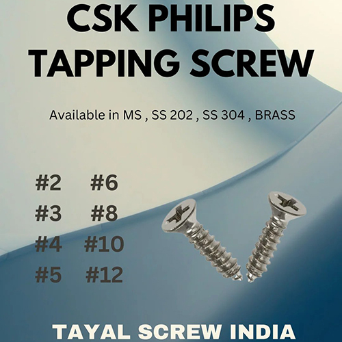 CSK Philips Tapping Screw