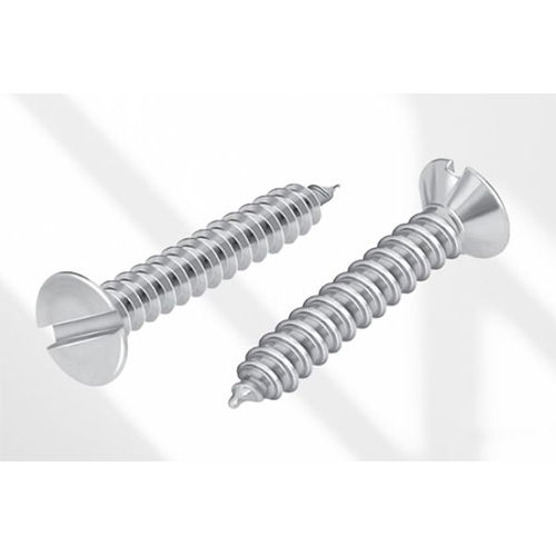 Csk Head Tapping Screw - Color: Silver