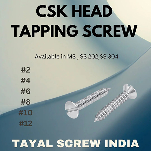 CSK Head Tapping Screw