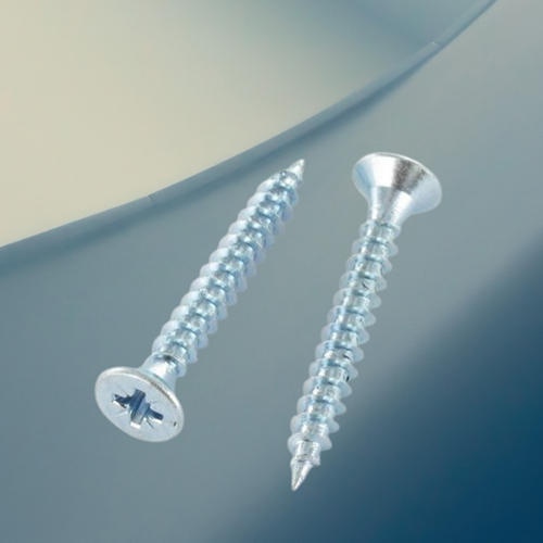 Chipboard Screw - Color: Silver