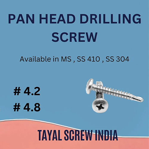 Pan Head Drilling Screw