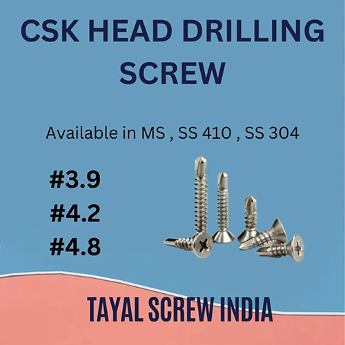 CSK Head Drilling Screw