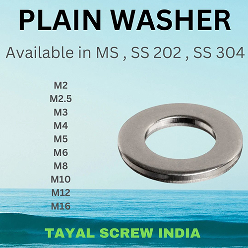 Plain Washer