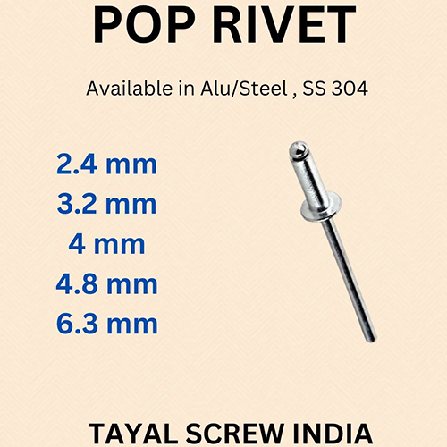 Pop Rivet - Application: Industrial