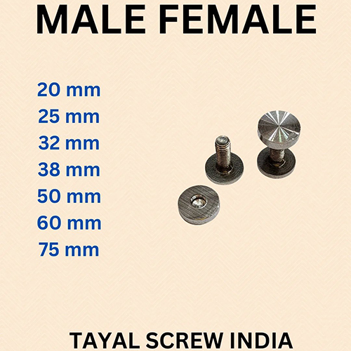 Male Female - Polished Gray Finish, All Sizes For Industrial Applications