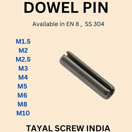 Dowel Pin - Application: Industrial