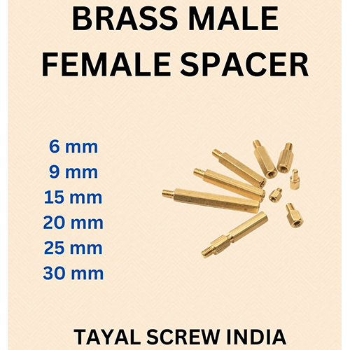 Brass Male Female Spacer - Application: Industrial