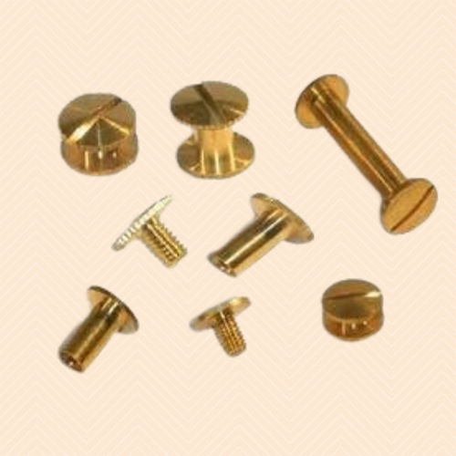 Brass File Screw