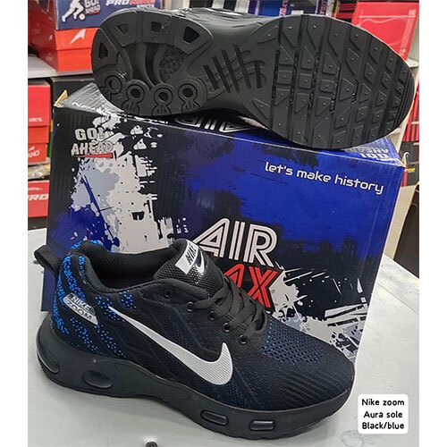 Zoom Sports Shoes - Available Sizes 6-10, Blk/Wht Color | Lightweight, Versatile Running and Jogging Solution for Men