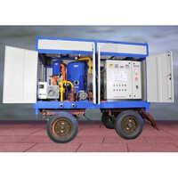 Mobile Type Transformer Oil Filtration Plant - Color: Multicolor Paint Coated