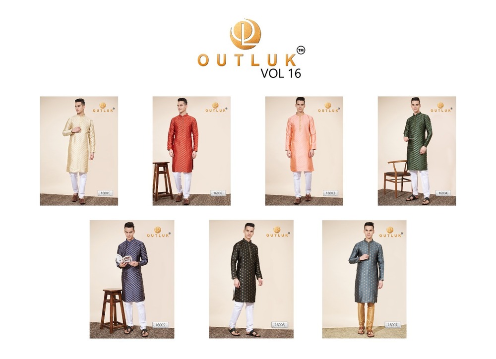 mens kurta Heavy Jequard with Self Work and Pintex Work