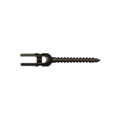 Mono Axial Long Arm Double Start Pedicle Screws Single Lock
