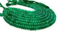 Natural Green Onyx Rondelle Plain 8mm Beads Sold Per Strand 8'' Long