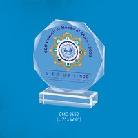 Sco Crystal Trophy - Color: Various Colors