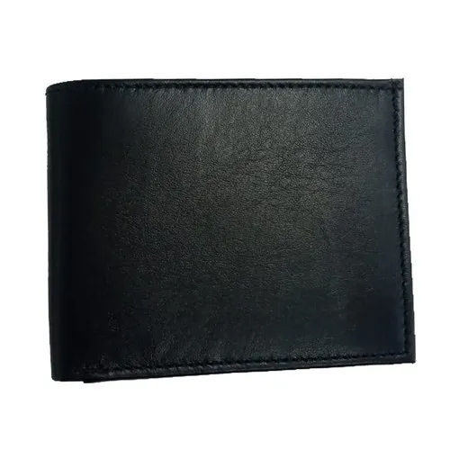 Mens Black Promotional Wallet Leather