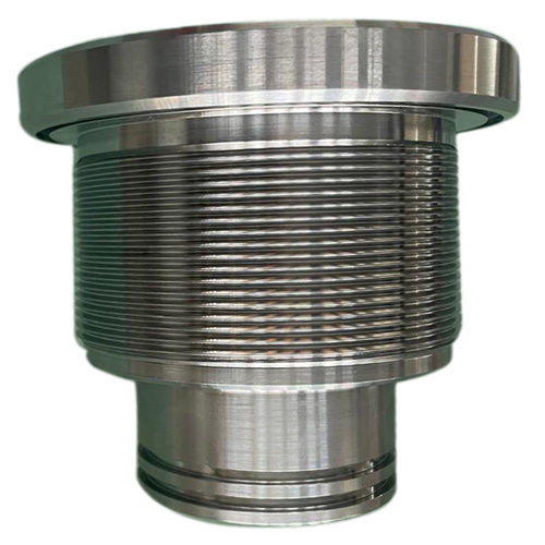 Industrial Gland Flange - Color: Silver