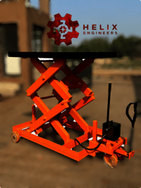 Semi Electric Scissor Lift Table